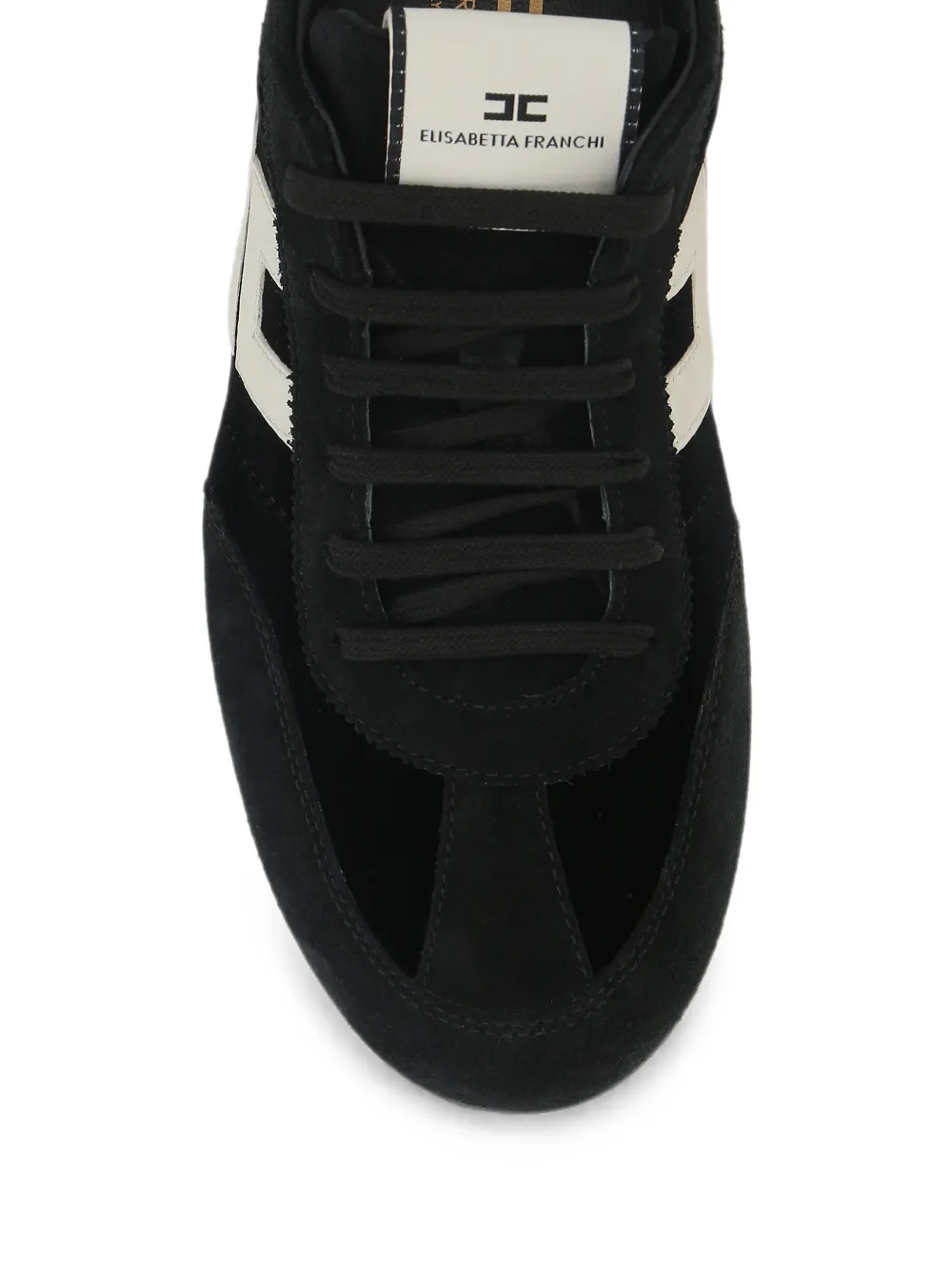 Elisabetta Franchi nappa sneakers Zwart