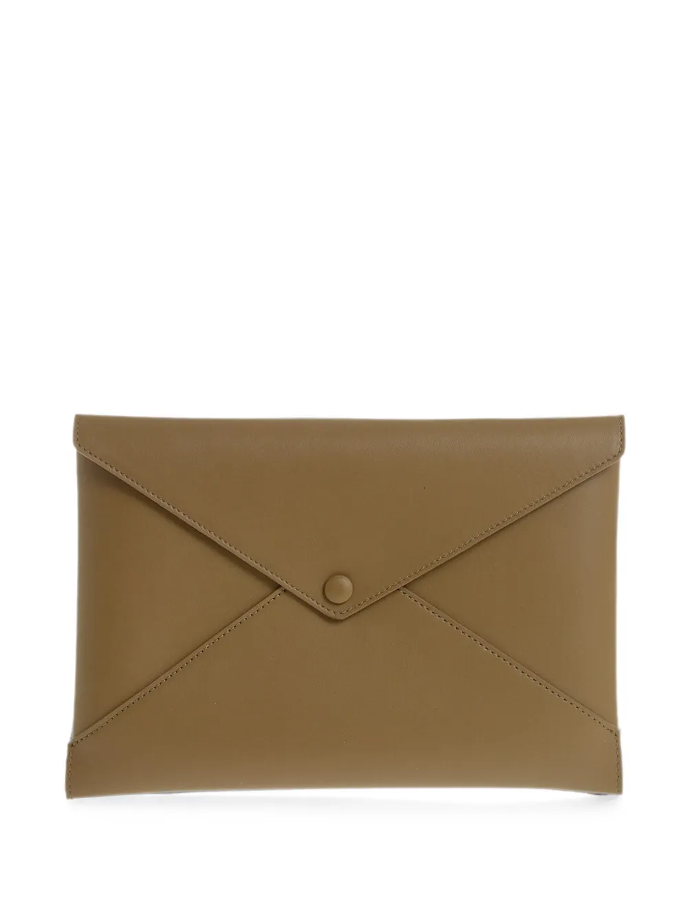 Il Bisonte Titania envelope clutch bag - Nude