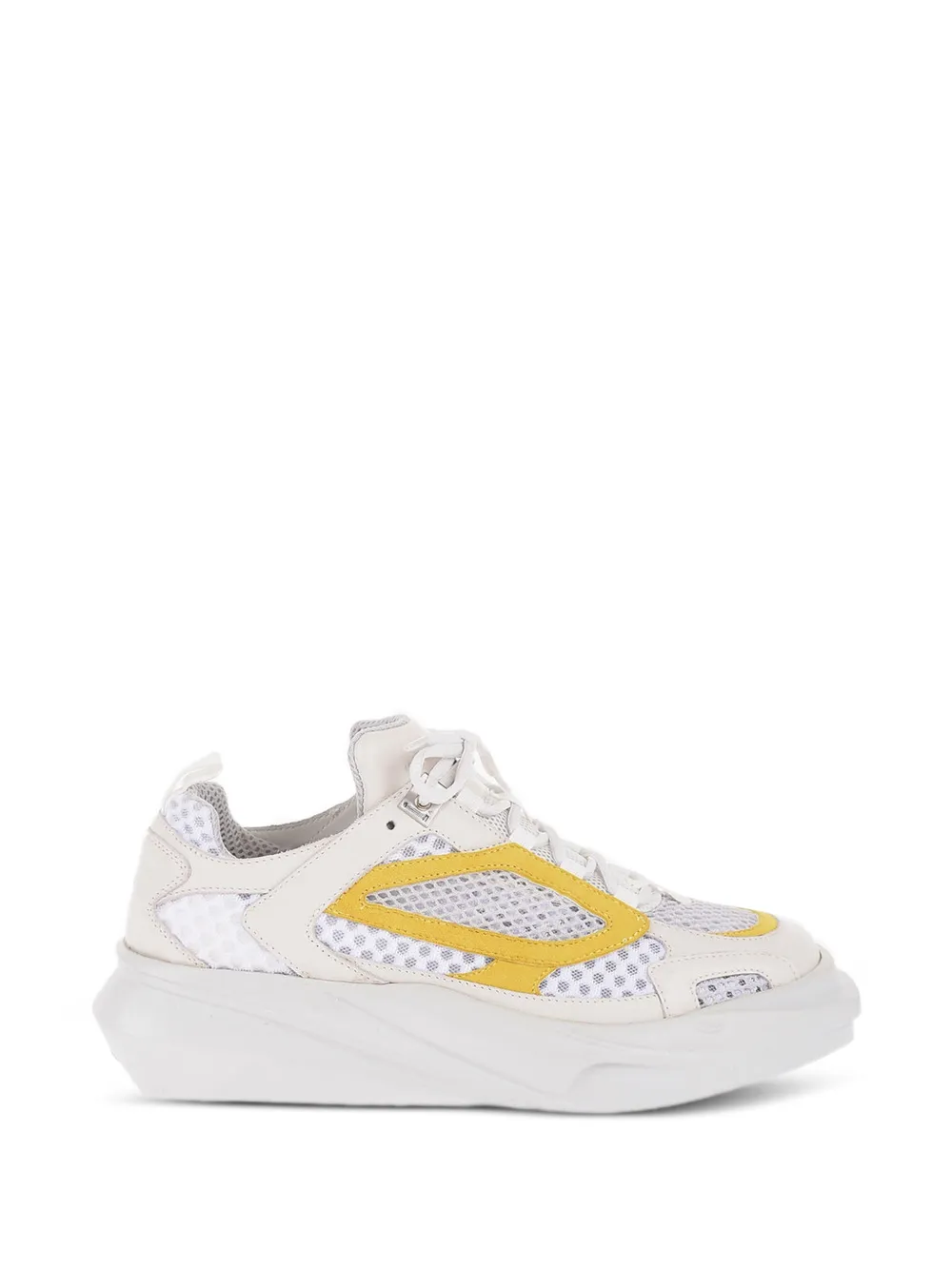 1017 ALYX 9SM Mono Hiking leather-trim sneakers - Nude