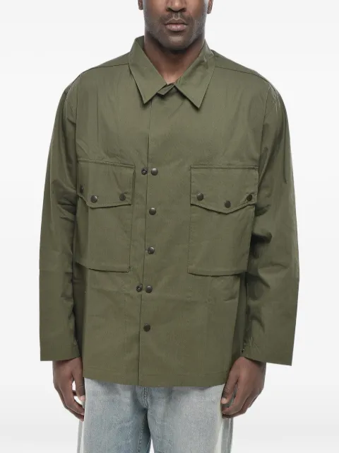 Needles snap-button pocket overshirt
