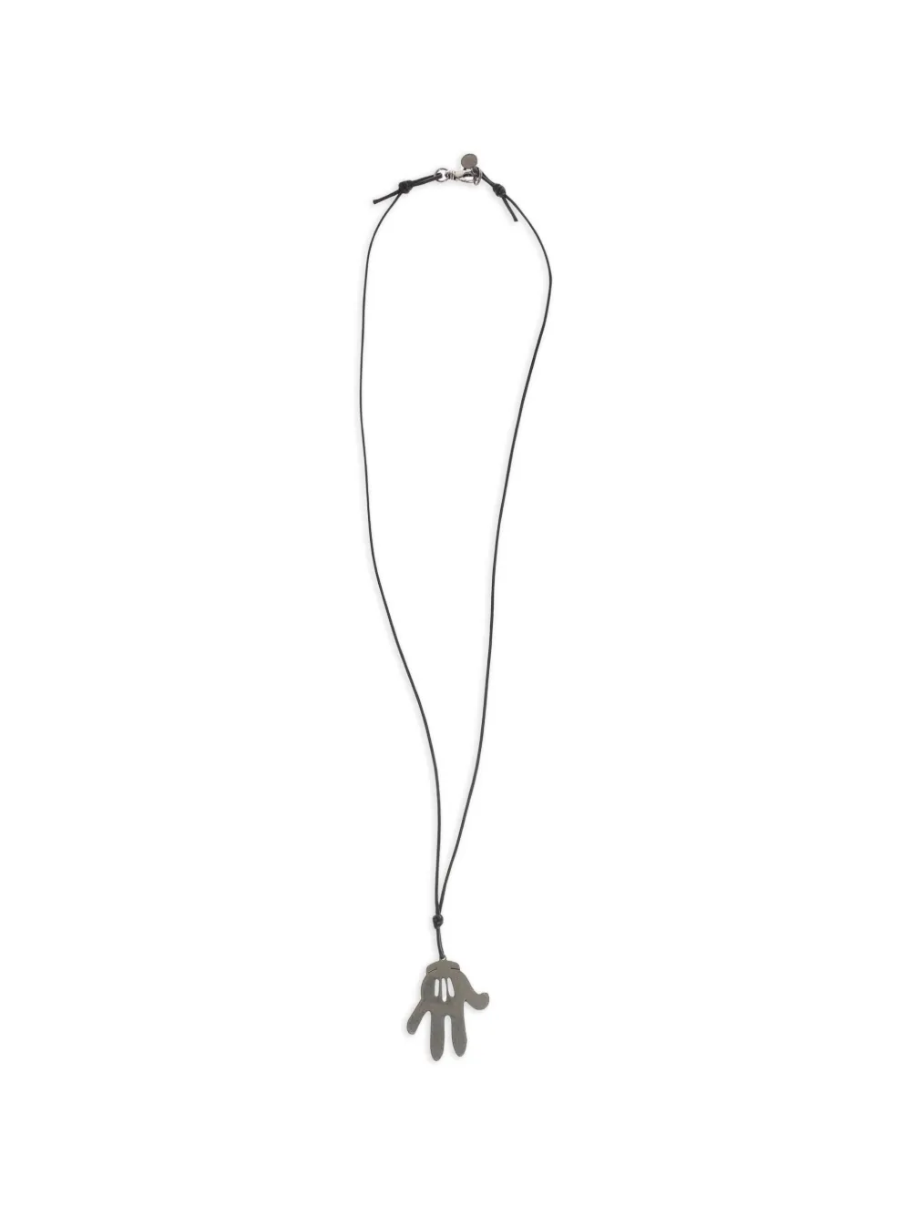 Stella McCartney Disney Mickey hand necklace - Silber