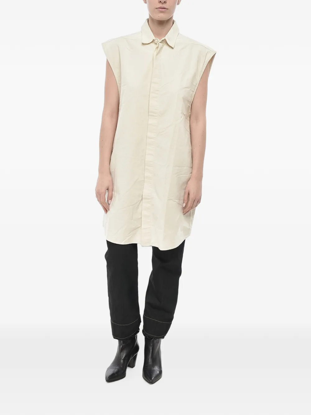Fear Of God Essentials sleeveless shirt - Nude