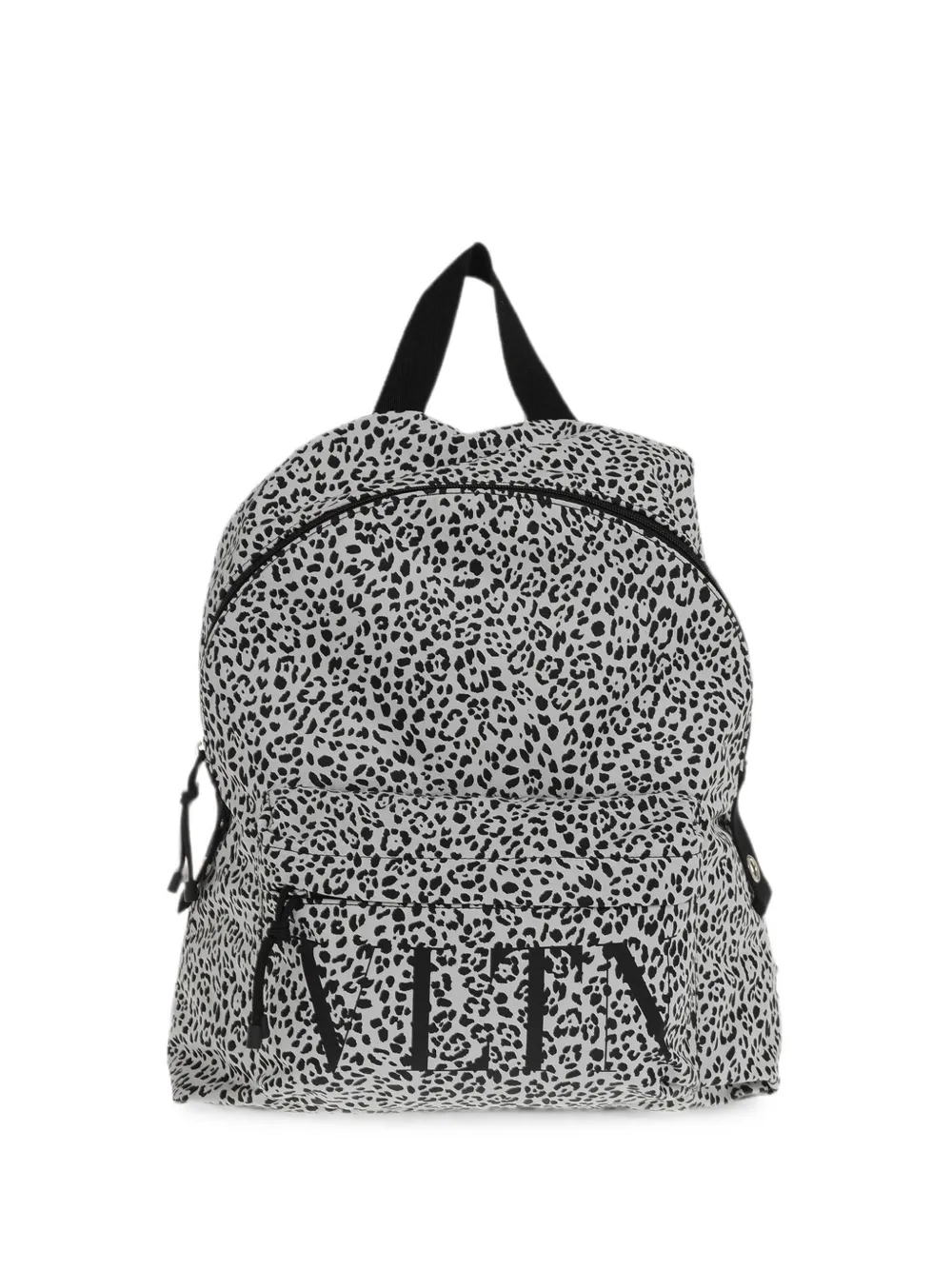 Valentino Garavani leopard-print VLTN backpack - Weiß