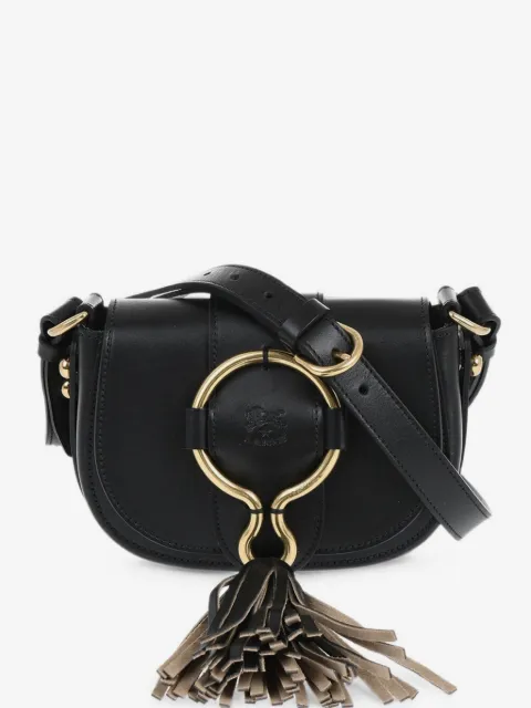 Il Bisonte Consuelo tassel-detail ring-embellished crossbody bag