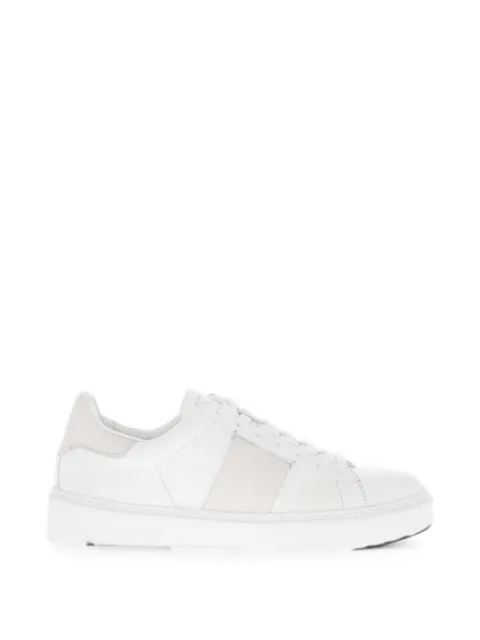 Woolrich baskets en cuir à lacets