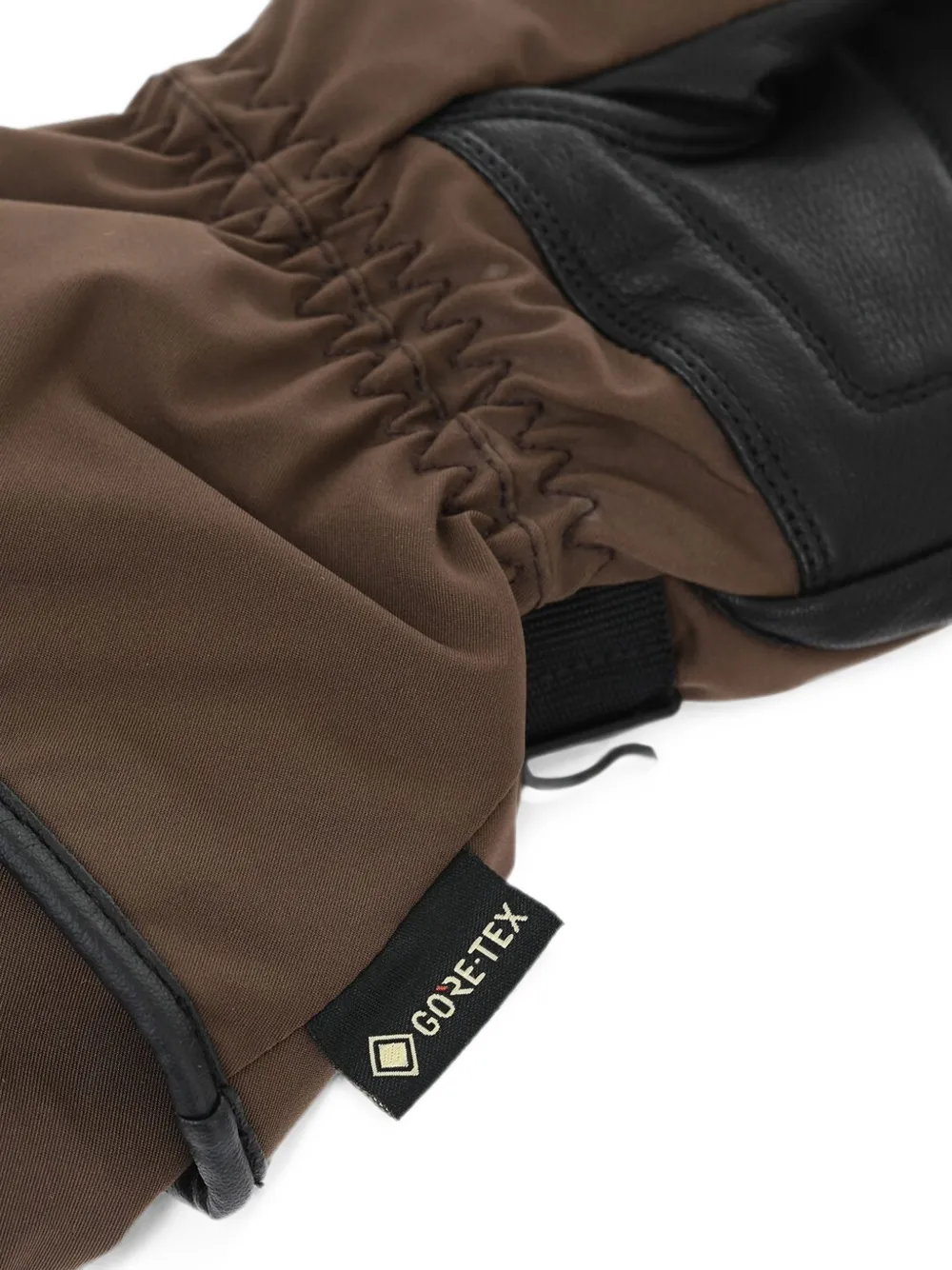 Moncler Gore-Tex Drawstring Gloves | ブラウン | FARFETCH JP