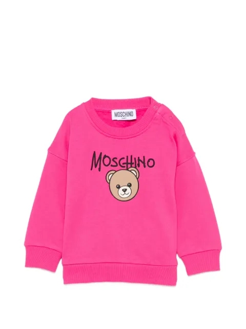 Moschino Kids sweat à logo imprimé