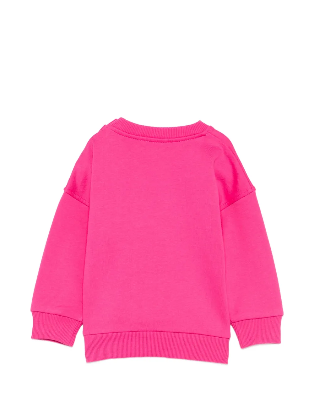 Moschino Kids Sweater met logoprint Roze