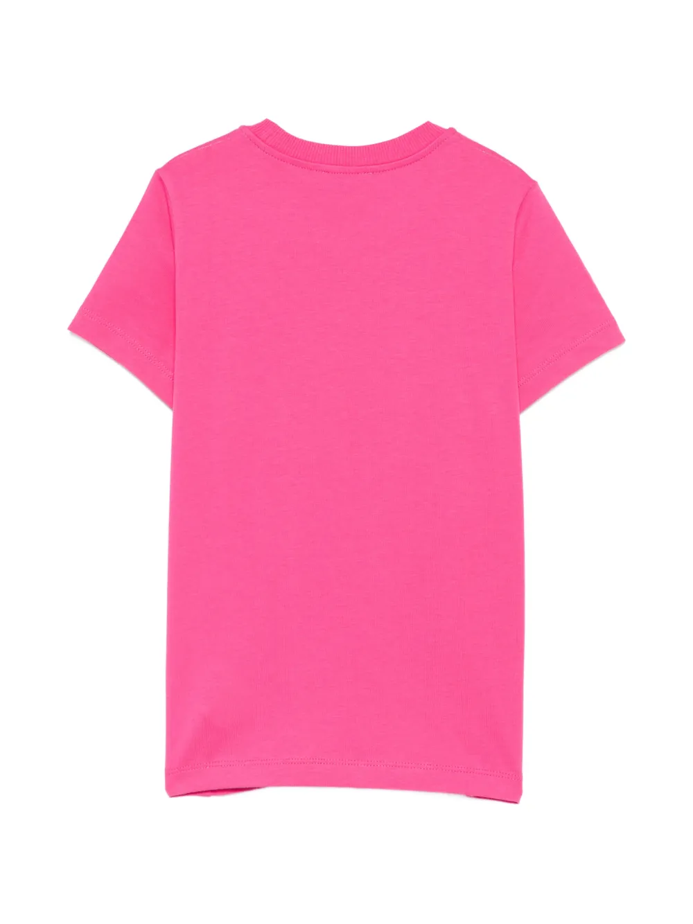Moschino Kids T-shirt met logoprint Roze