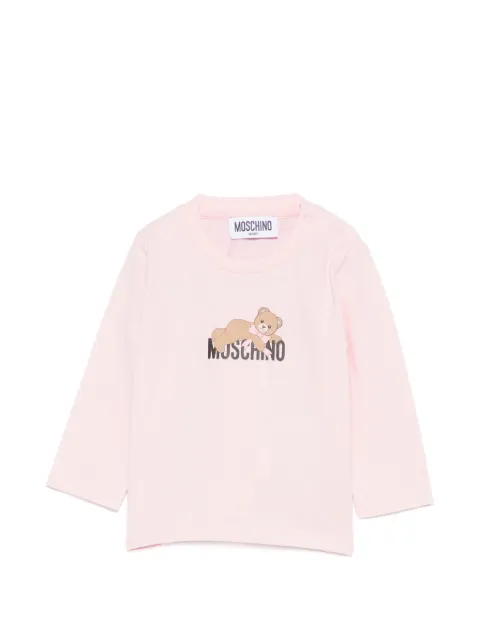 Moschino Kids logo-print T-shirt