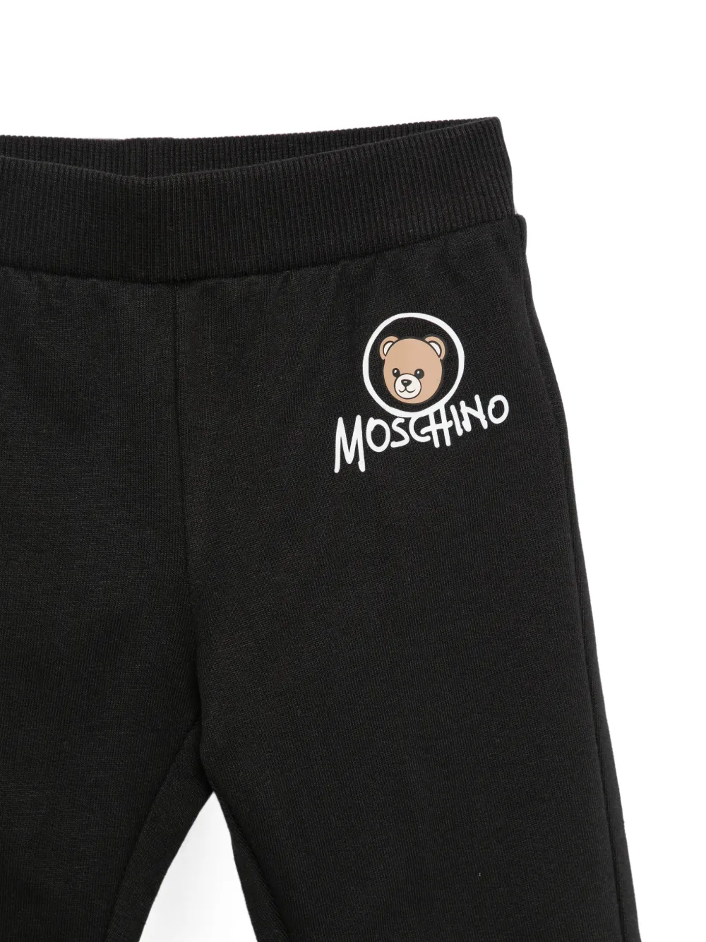 Moschino Kids Teddy Bear trainingsbroek met logo-print Zwart