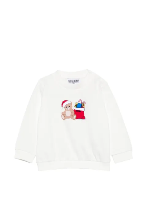 Moschino Kids Teddy Bear print sweatshirt