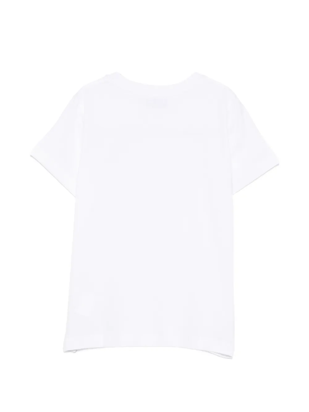 Moschino Kids T-shirt met teddybeerprint Wit