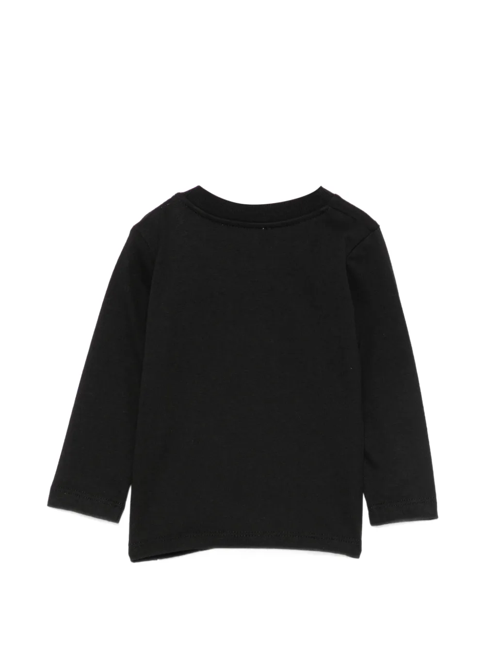 Moschino Kids T-shirt met logoprint Zwart