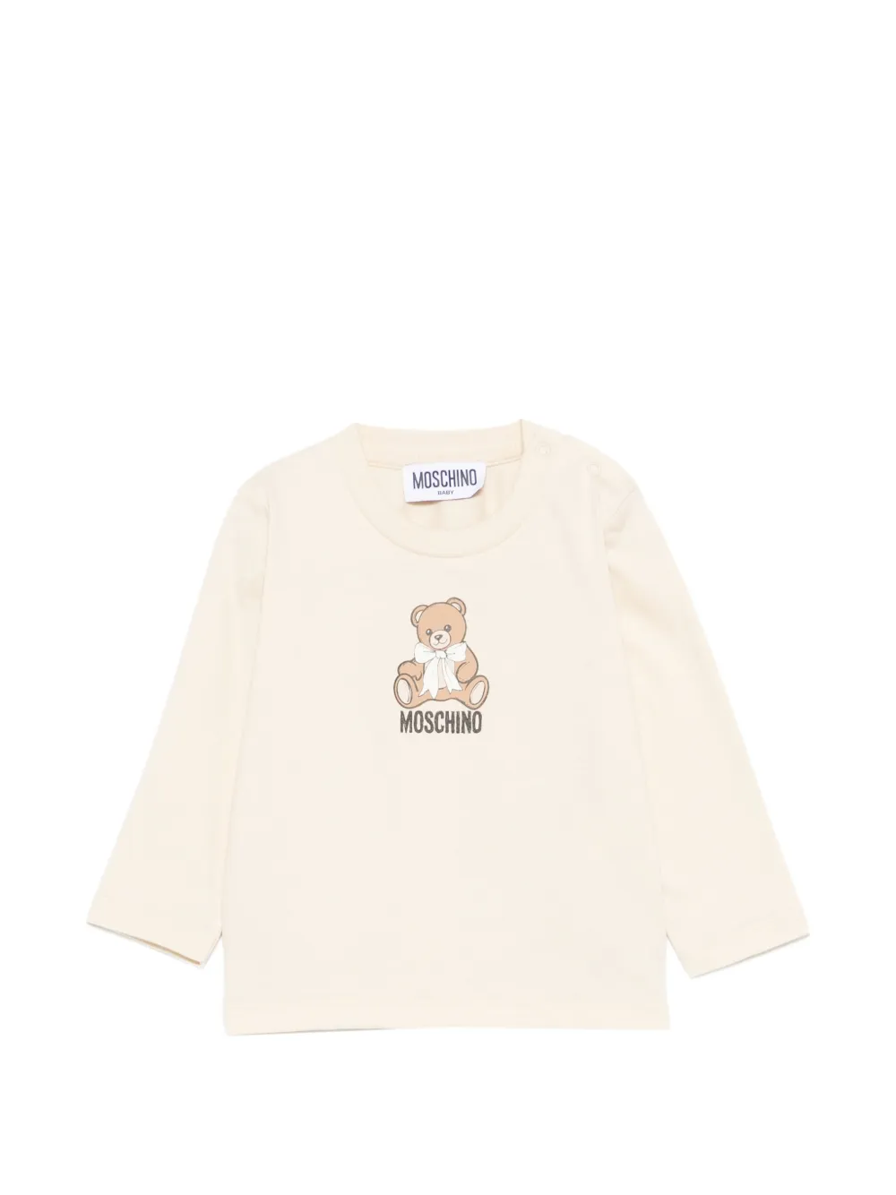 Moschino Kids Teddy Bear T-shirt - Toni neutri