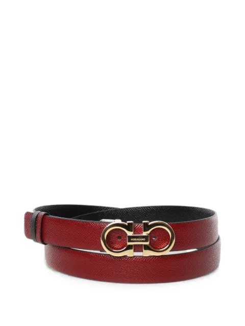 Ferragamo cinturón reversible con hebilla Gancini