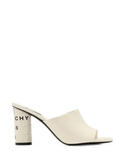 Givenchy Tape heeled mules in leather