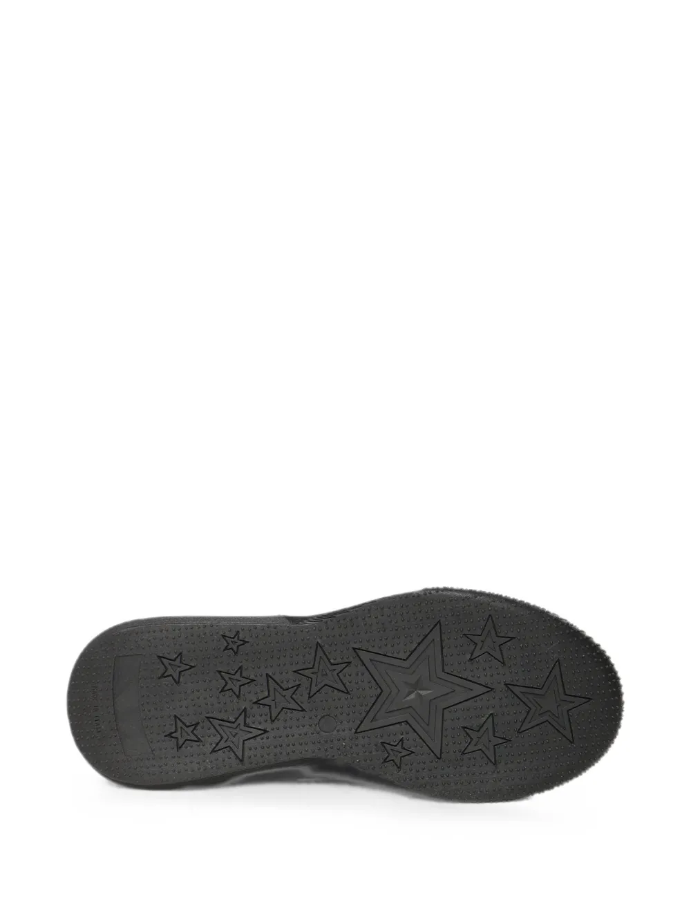 Giuliano Galiano Nemesis 2 crocodile-effect sneakers Zwart