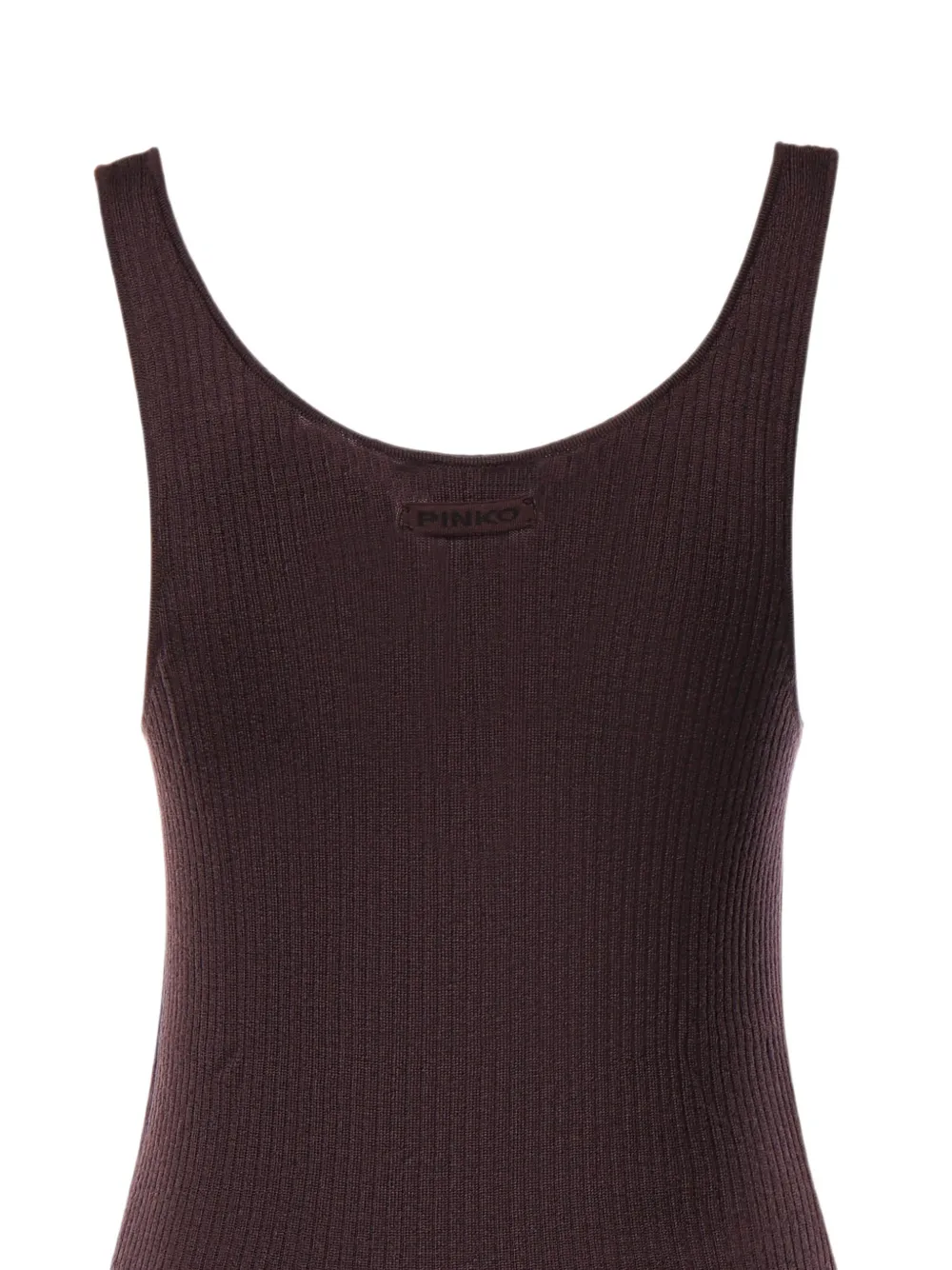 PINKO Ribgebreide top Paars