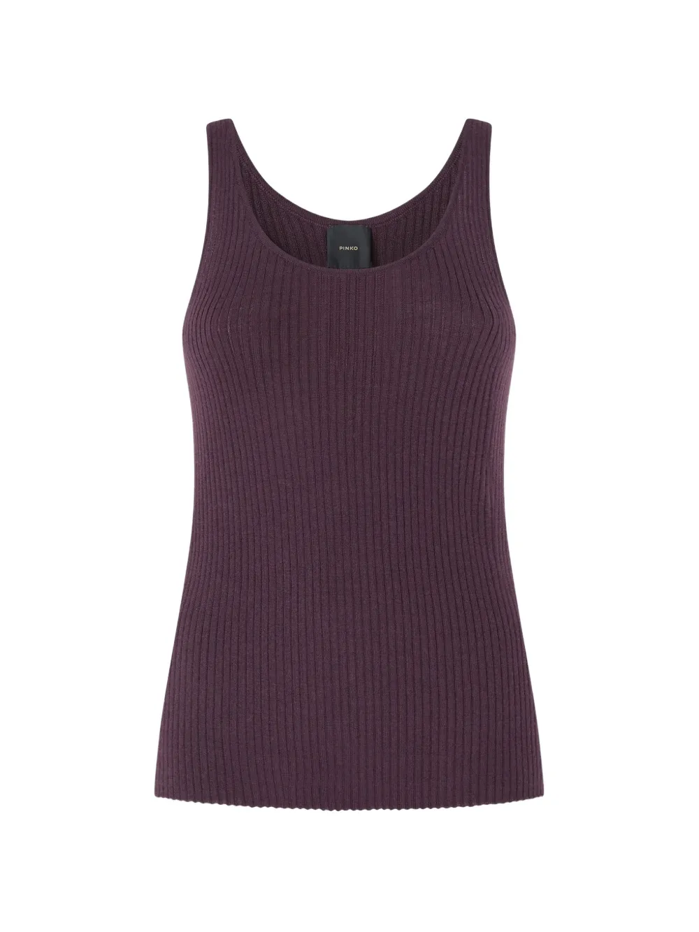 PINKO ribbed-knit wool top - Viola