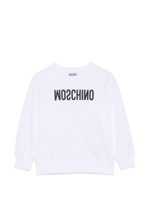 Moschino Kids logo-print sweatshirt