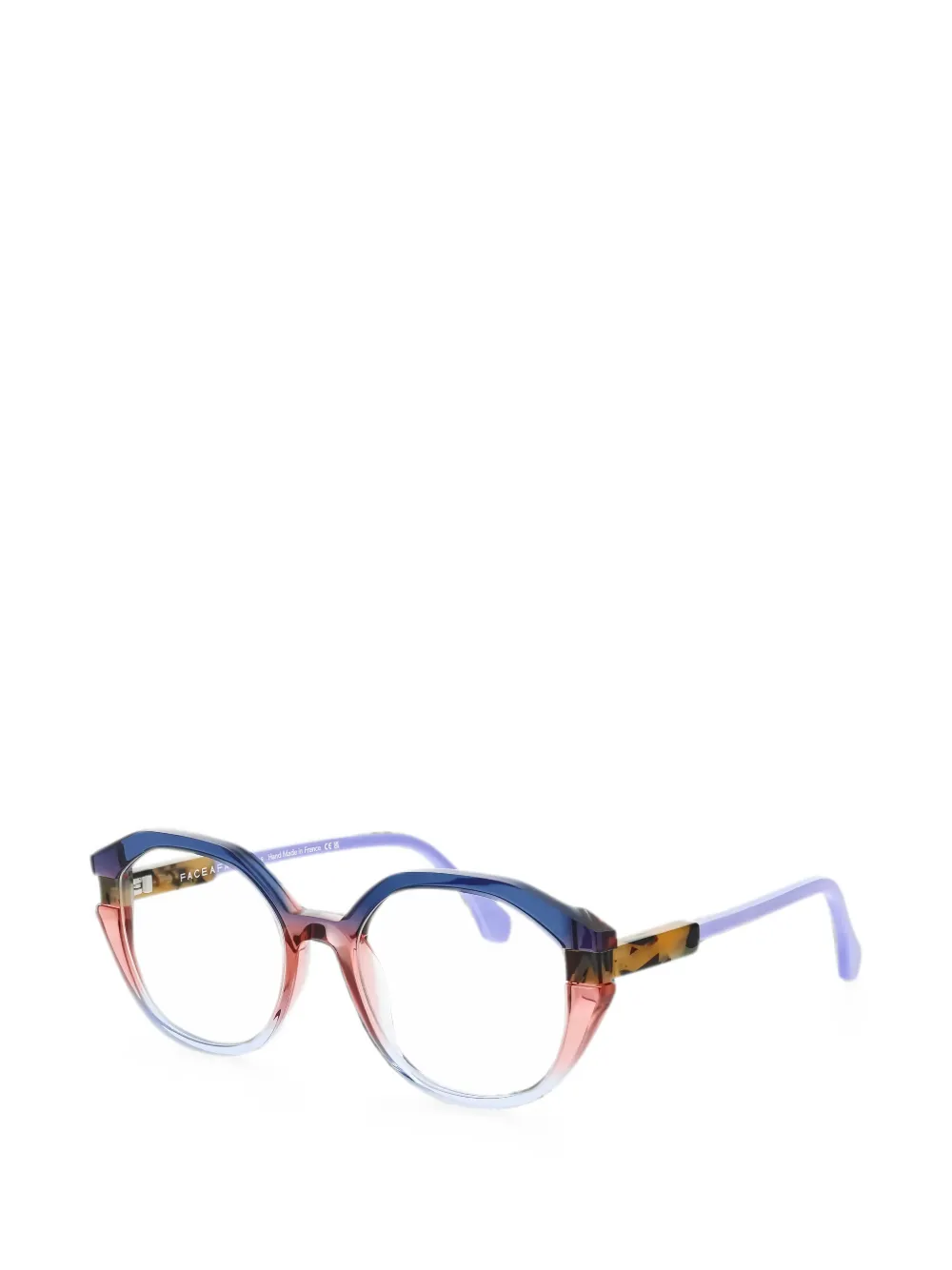 Face À Face Geometric-frame Glasses In Multi