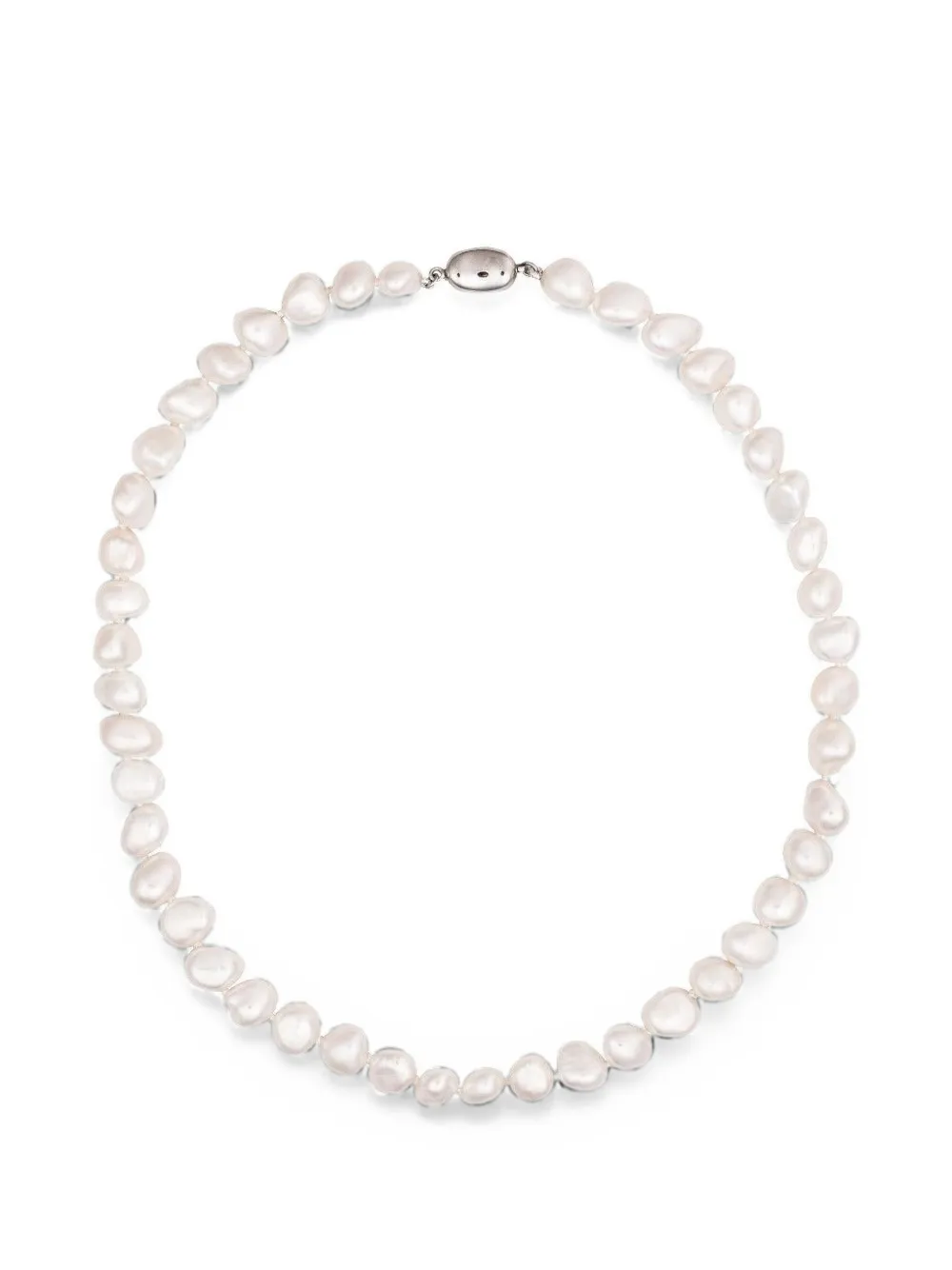 Baggins Pearl Necklace In 银色