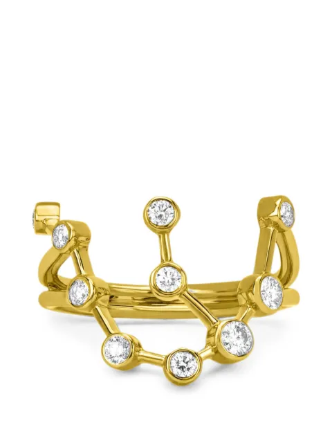 Logan Hollowell Aquarius Constellation diamond  ring