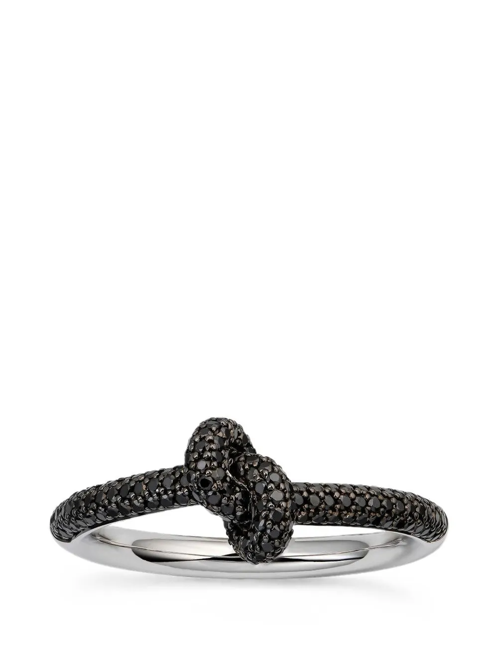 Engelbert Legacy Knoten-Ring mit Diamant - Silber