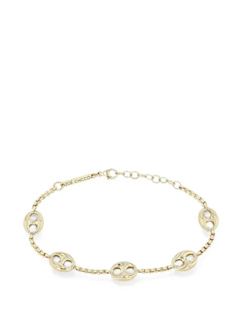 Zoë Chicco small Box Chain mariner-link bracelet