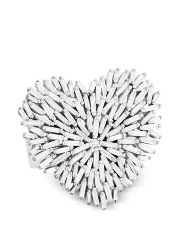 Suzanne Kalan Fireworks Diamond Ring in White