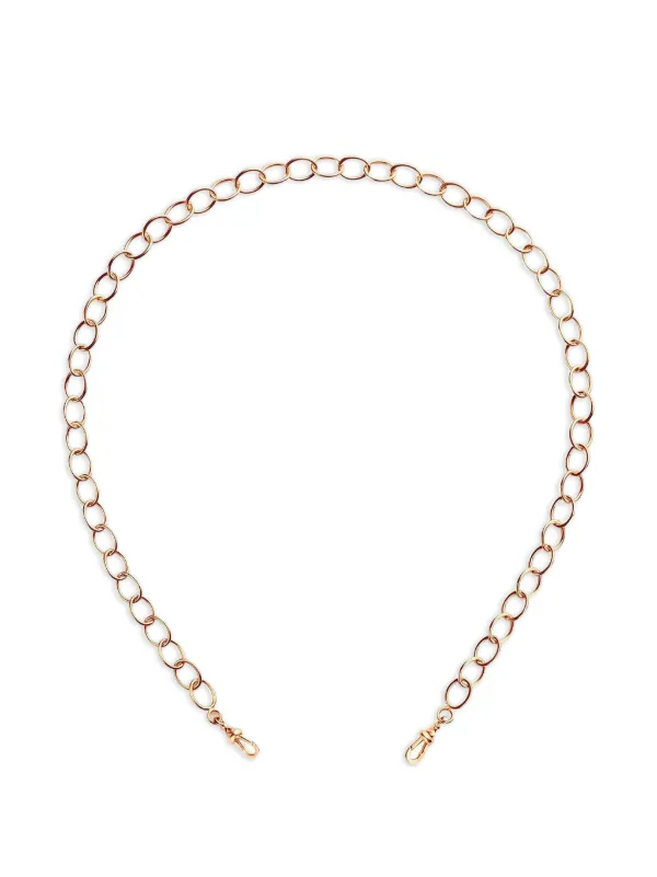 Marie Lichtenberg Rosa Chain Necklace in Gold