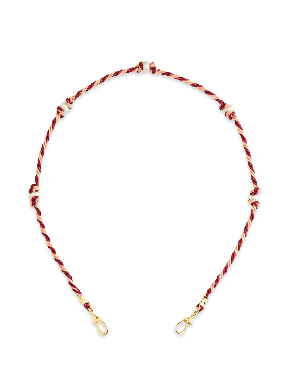 Marie Lichtenberg Mauli pearl necklace - Gold