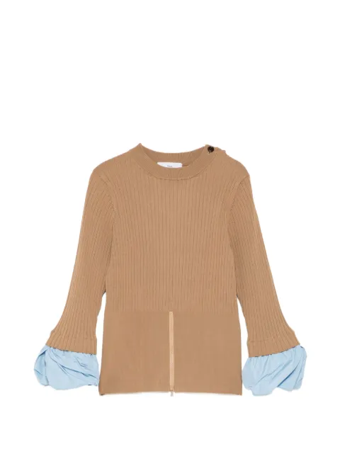 Toga Pulla layered-sleeve sweater