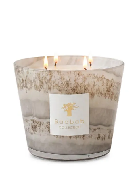 Baobab Collection Atacama marble-effect four-wick scented candle (10cm)