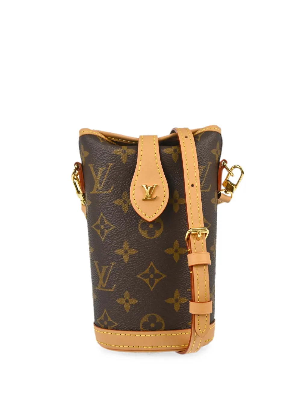 Louis Vuitton Pre-Owned 2010-2020s Fold Me Monogram canvas cross body bag - Brown