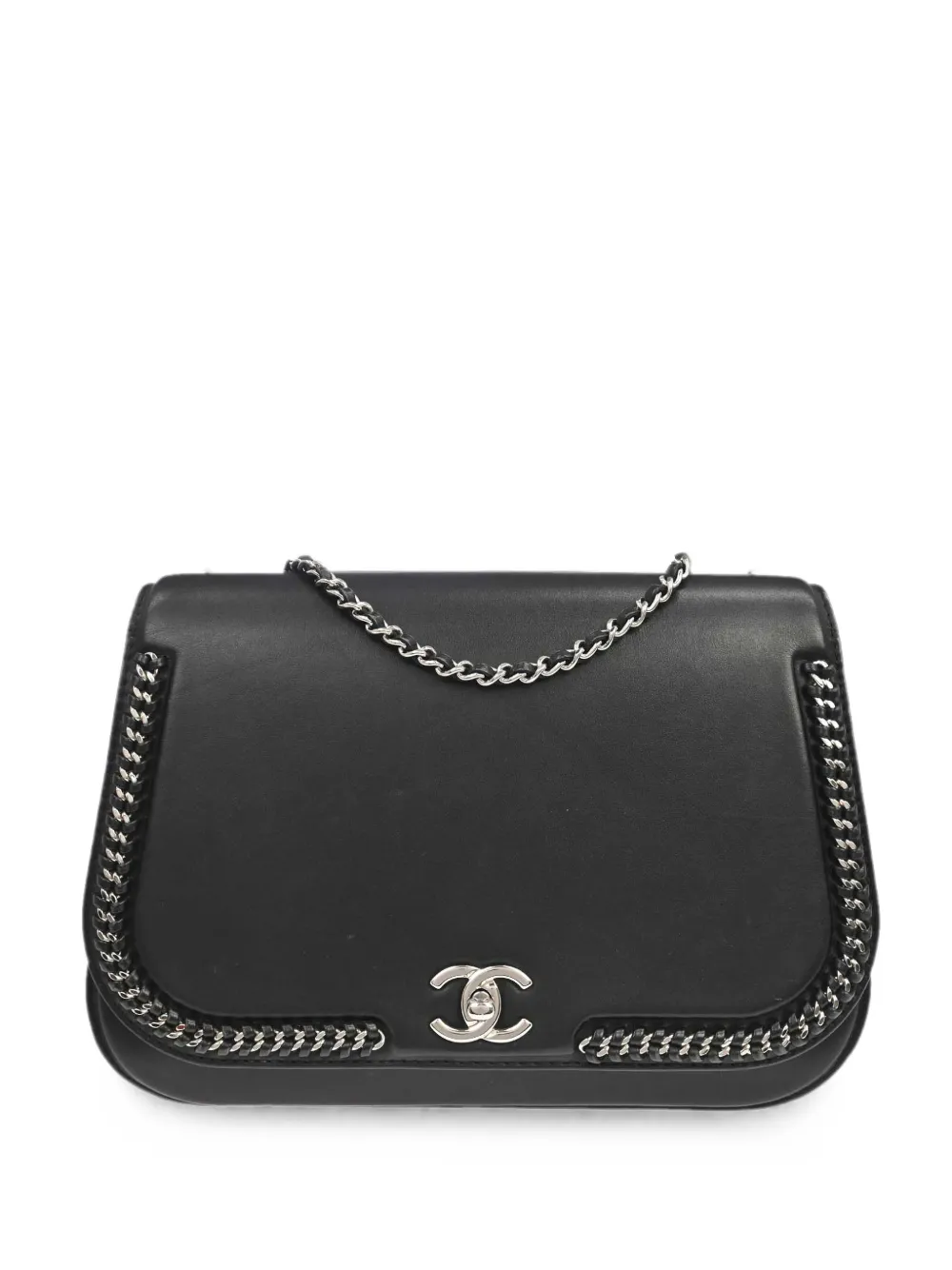 CHANEL Pre-Owned 2016 Braided Chic Flap shoulder bag - Black