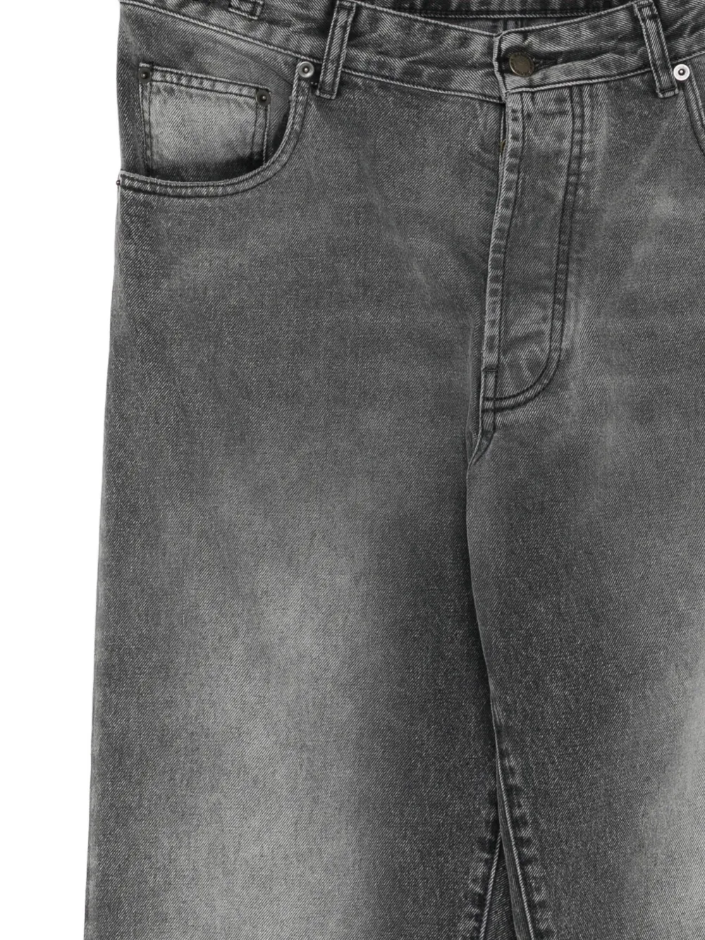 DARKPARK Jeans met logopatch Zwart