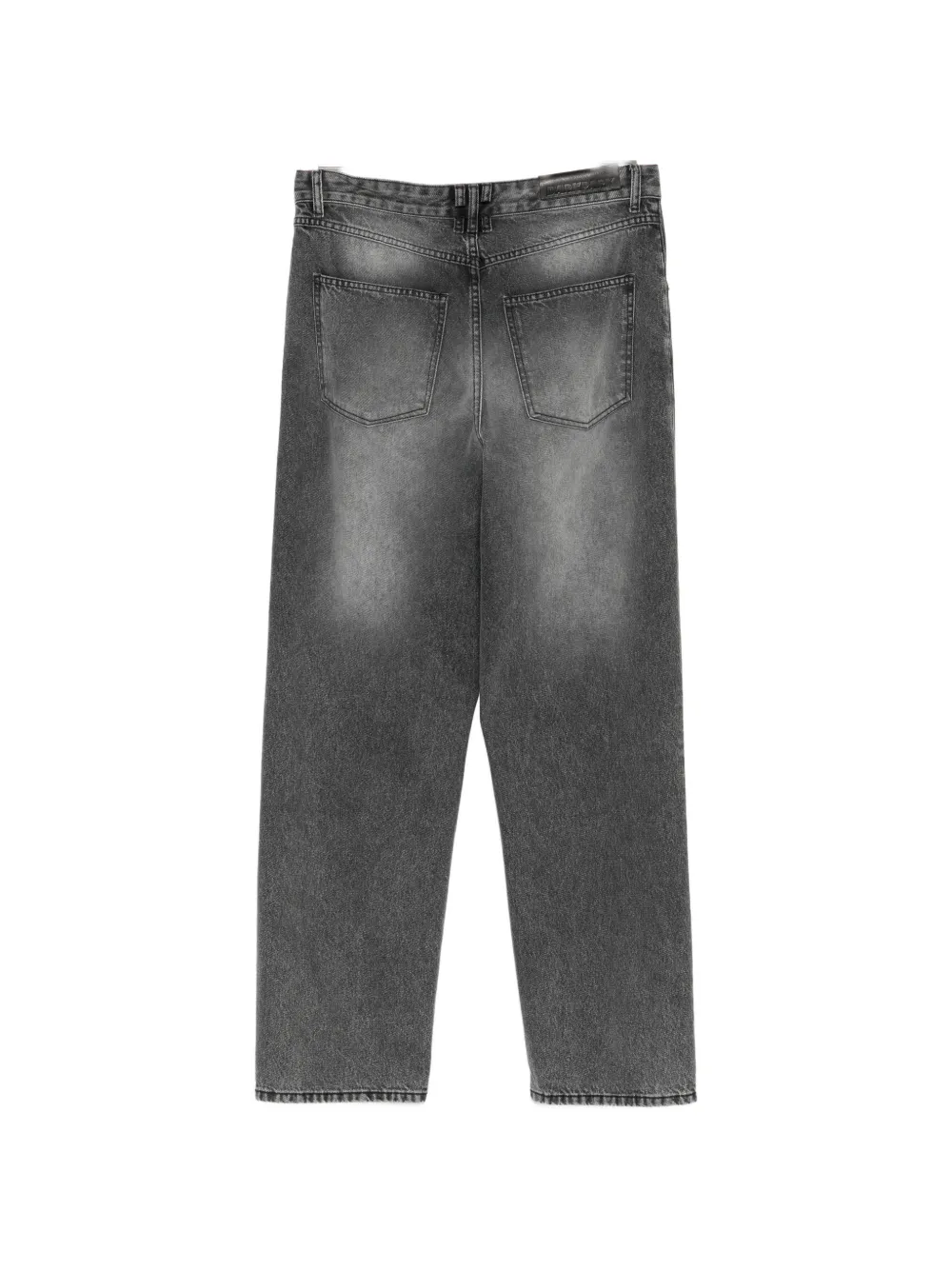 DARKPARK Jeans met logopatch Zwart