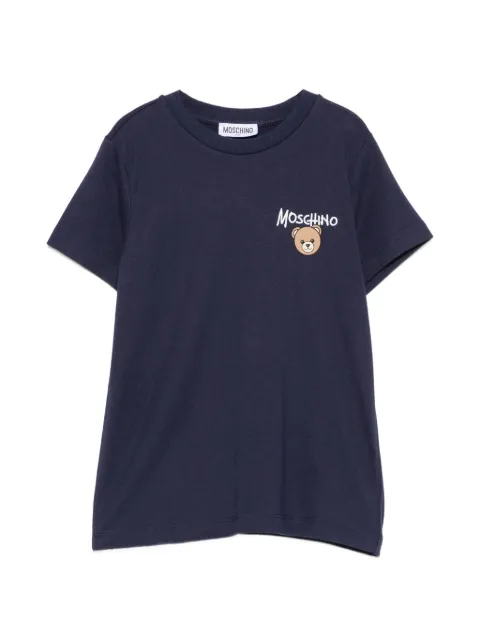 Moschino Kids logo-print T-shirt