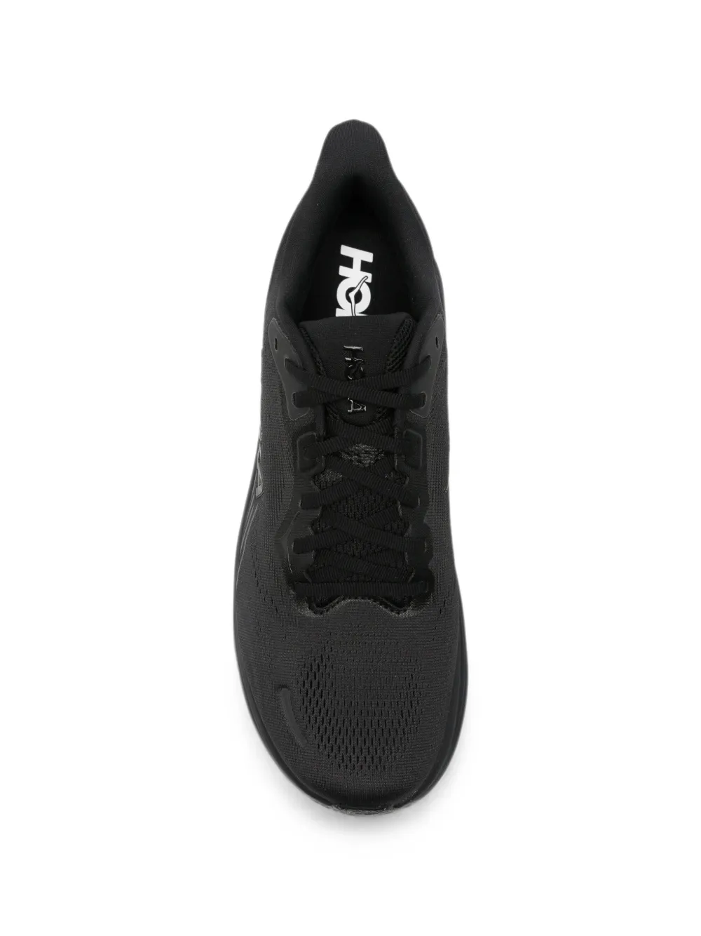 HOKA Clifton 11 lace-up fastening sneakers Zwart