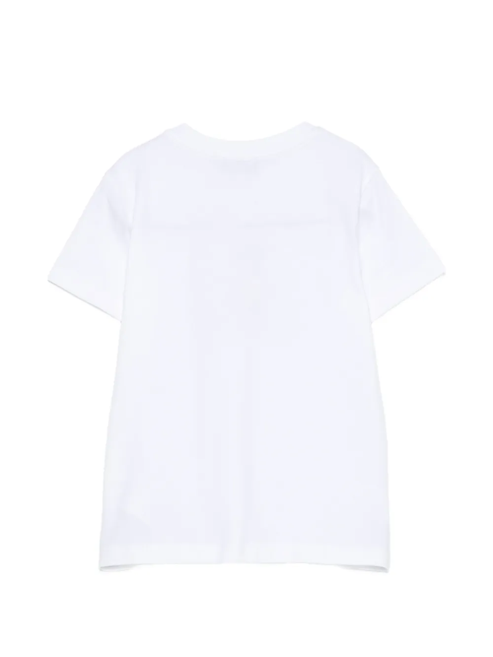 Moschino Kids T-shirt met logoprint Wit