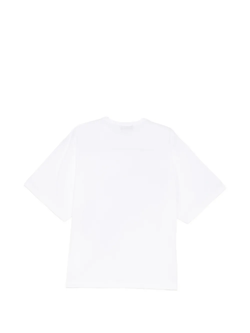 Kolor T-shirt met geborduurd logo Wit