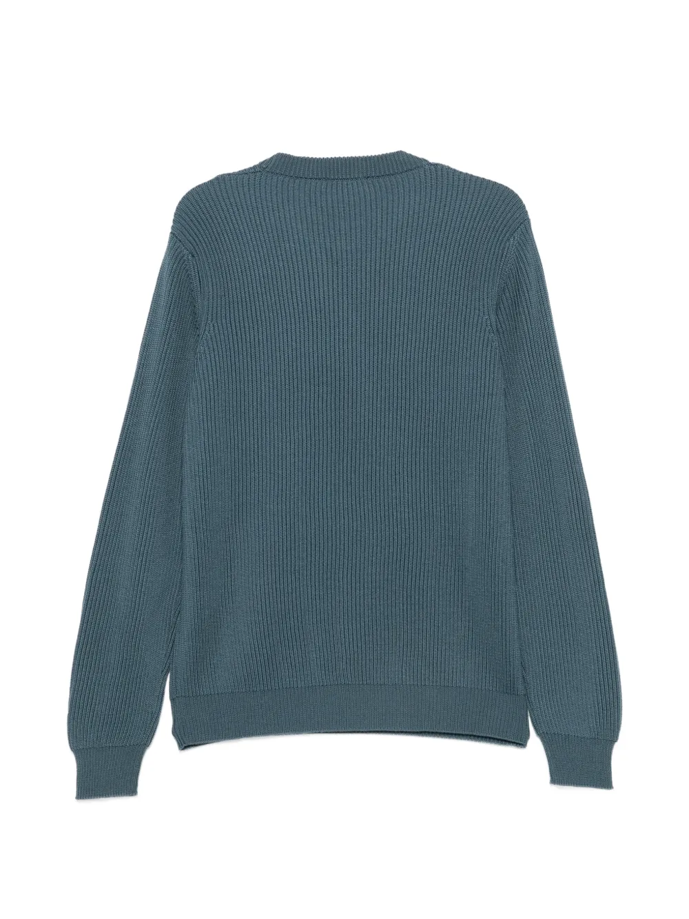 Roberto Collina Ribgebreide trui Blauw