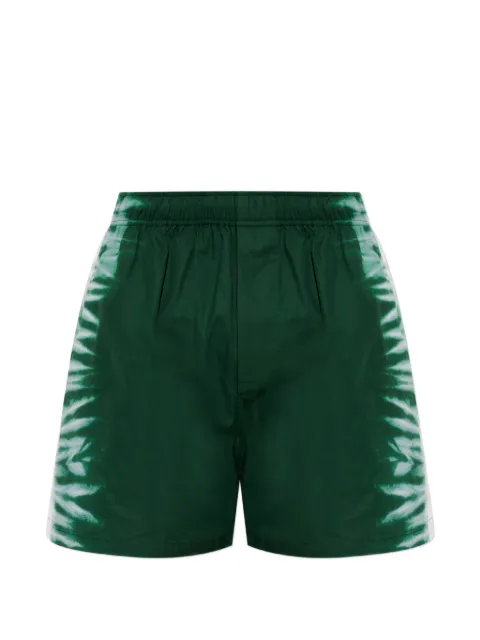 Balenciaga tie-dye cotton shorts