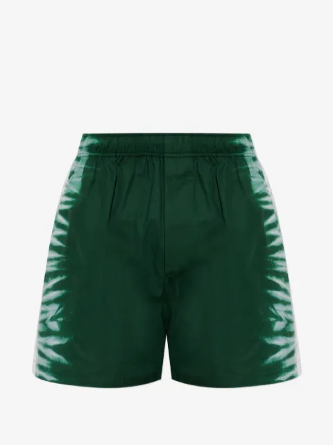 Balenciaga tie-dye cotton shorts