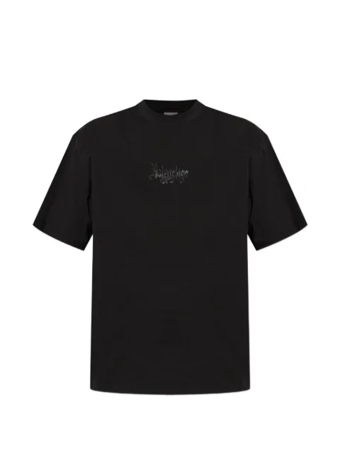 Balenciaga camiseta con logo estampado
