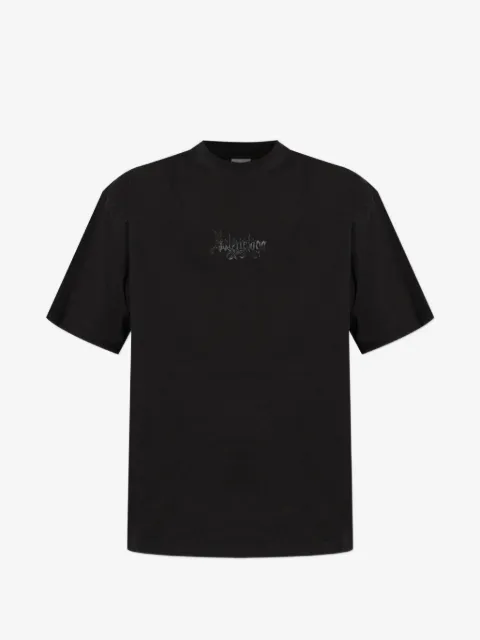 Balenciaga playera con logo estampado