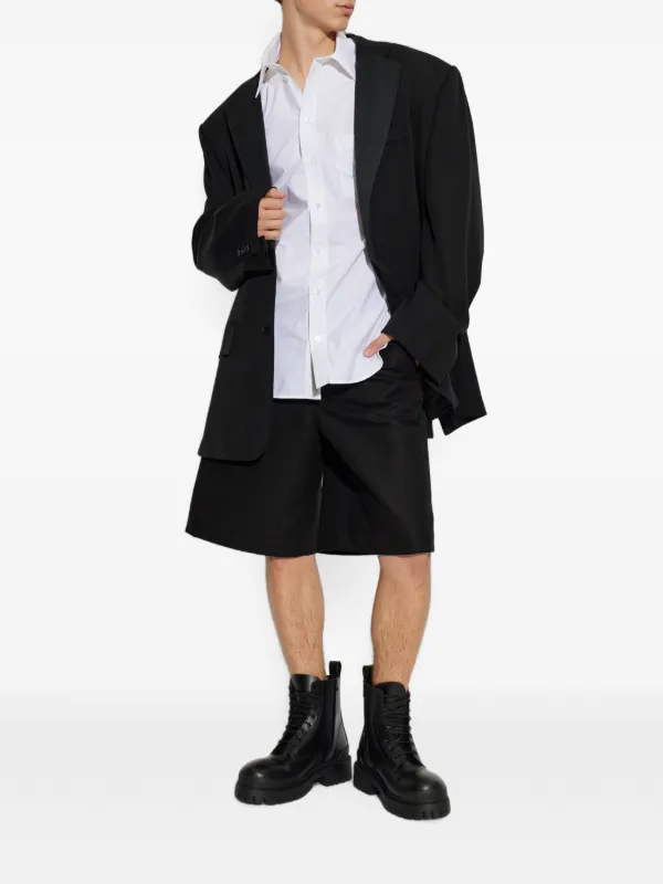 Balenciaga multi-pocket Cotton Shorts | Black | FARFETCH