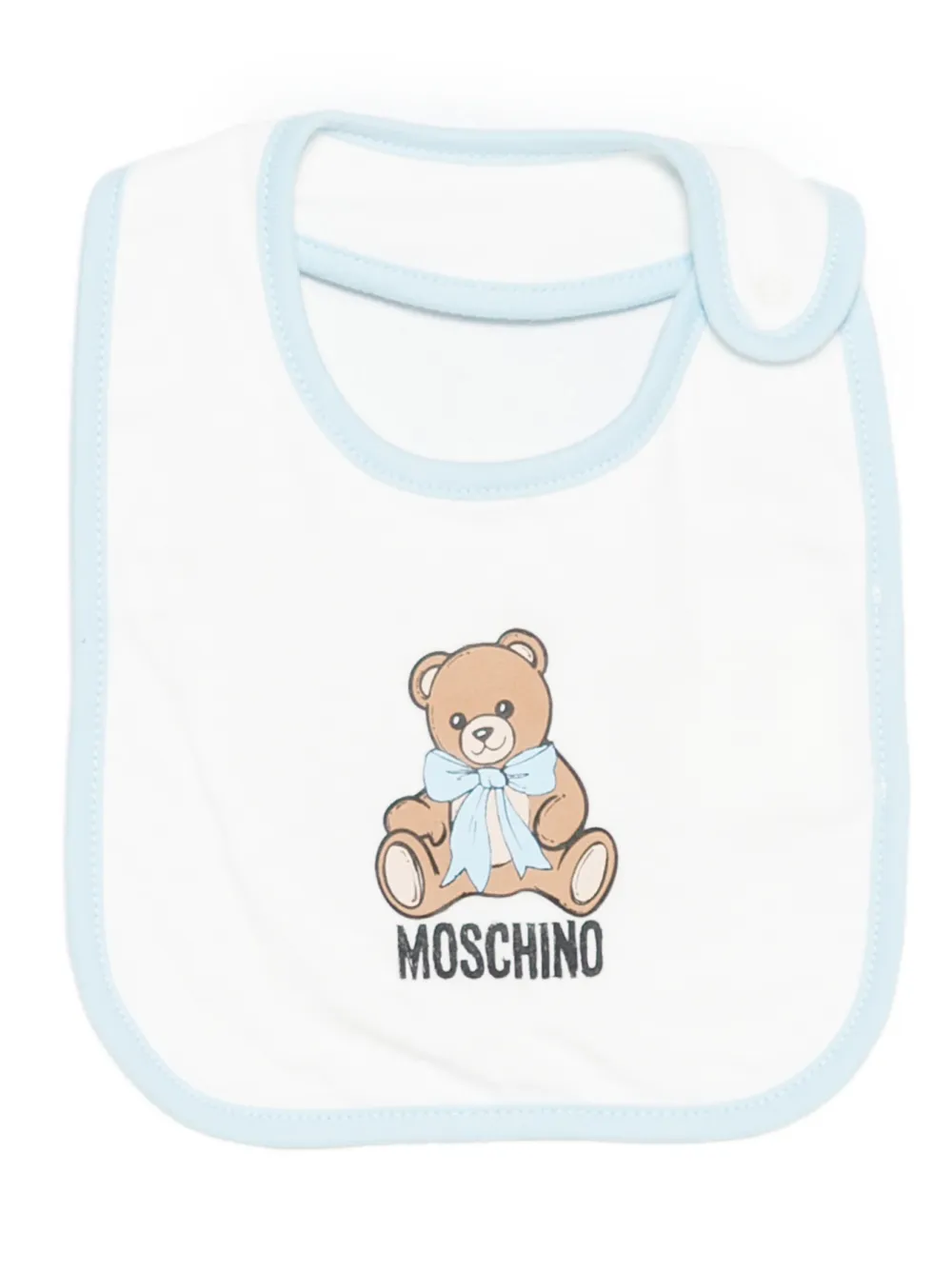 Moschino Kids Babypakje met logoprint Blauw